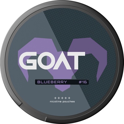 Goat nikotinové sáčky blueberry 16,4 mg 20 sáčků – Zboží Mobilmania