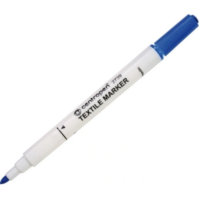 Centropen Popisovač na textil 1,8mm 2739 modrý