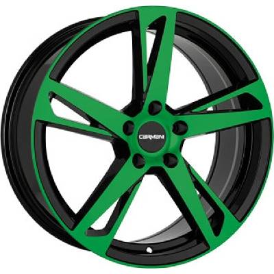 CARMANI 16 6,5x16 5x114,3 ET45 neon green polished