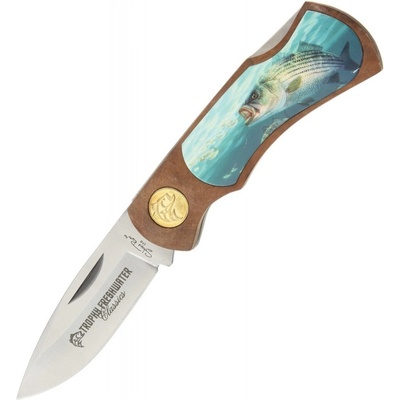 Trophy Freshwater Classics 4 "Striped Bass Lockback Pocket Knife 1658
