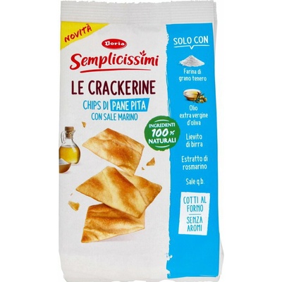 Doria pita chipsy s morskou soľou 90 g