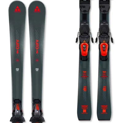 Fischer THE curv DTI RS 11 PR 26/27 150 šedá/červená