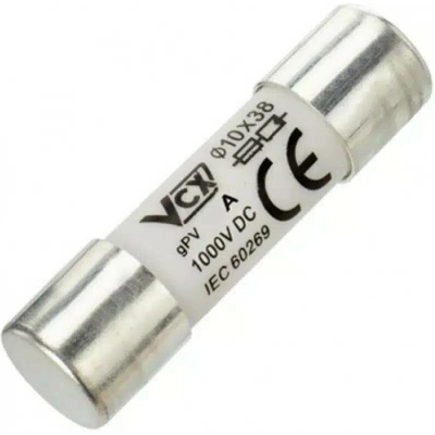 FVE DC pojistka 15A 1000V 10x38mm pro solární systémy