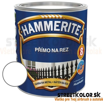 Hammerite 2,50L, hladký bílý