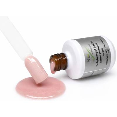 NL nails professional UV,LED Polyacrygel liquid camu AMOURA- gel lak- builder lahvička 15 ml