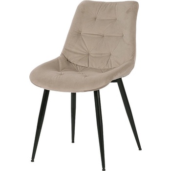 ЕВРОМАР Трапезен стол К-351 бежово / черно