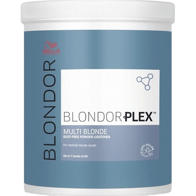 Wella BlondorPlex Multi Blonde Dust-Free Powder Lightener púder pre zosvetlenie vlasov 800 g