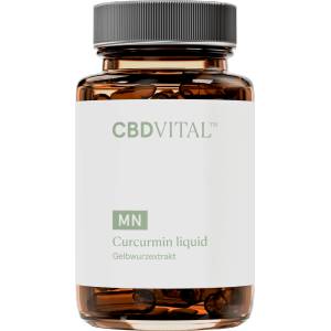 CBD VITAL Течен куркумин - 60 капсули