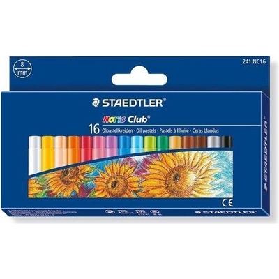 STAEDTLER Olejové pastely "Noris Club" 16 barev – Zboží Dáma