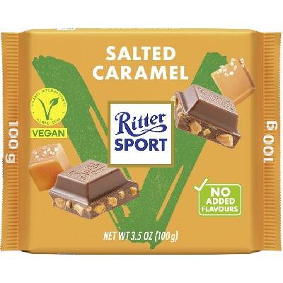 Ritter Sport Vegan čokoláda so slaným karamelom (100g)