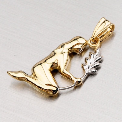 Zlatý přívěsek Panna 1-4010-08