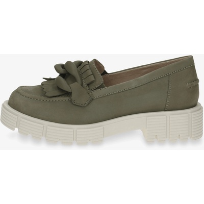 Caprice Дамски мокасини на платформа от велур Caprice Caprice | Zelen | ЖЕНИ | 38
