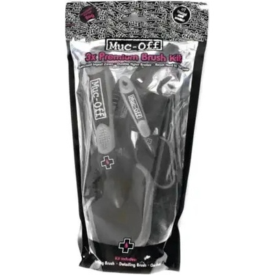 Muc-Off 3 Brush Set sada čistící kartáče