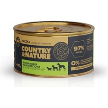 Country&Nature Adult Kačacie bez obilnín s červenou repou a jablkami 410 g