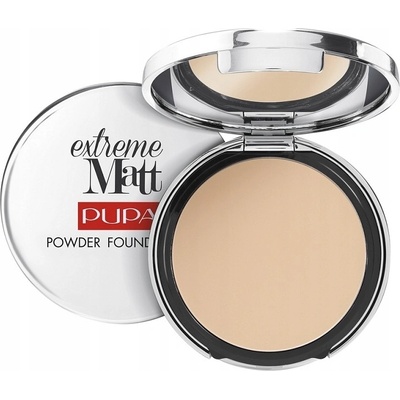 Pupa Milano Kompaktní práškový make-up Extreme Matt Compact Powder Foundation 002 Dark Ivory 11 g