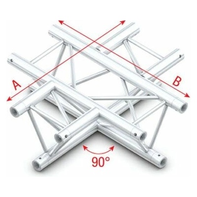 TRUSS PT30-016 Cross 4 Way Incl. Connectors