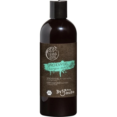 TIERRA VERDE sprchový gel 3 v 1 pro muže Energie máty 500 ml