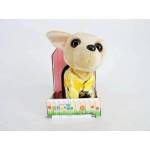 Mattel *PLUSH dog 20 cm, walking, in shirt