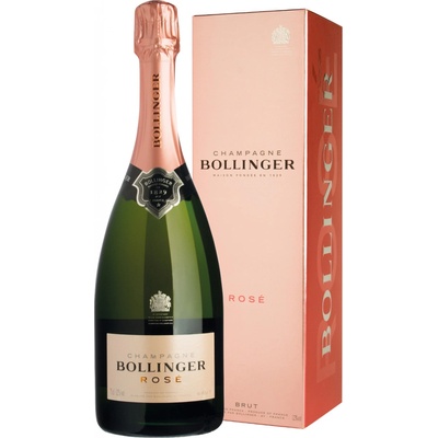 Bollinger Rosé Brut bo 12% 0,75 l (čistá fľaša)