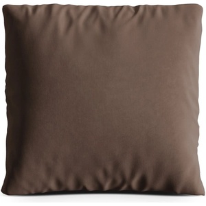 Cosmopolitan Design Кафява кадифена възглавница за диван Kemi - Cosmopolitan Design (COS_PIL_45x45_44_KEMI2)