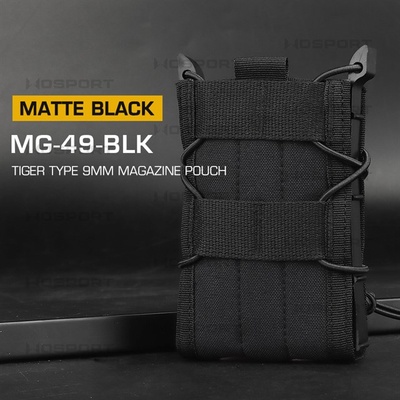 Wosport Tiger type molle na 5.56 zásobníky M4/M16 černá