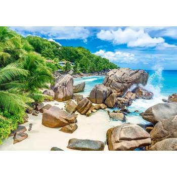 Castorland - Puzzle La Digue Island, Seychelles - 500 piese