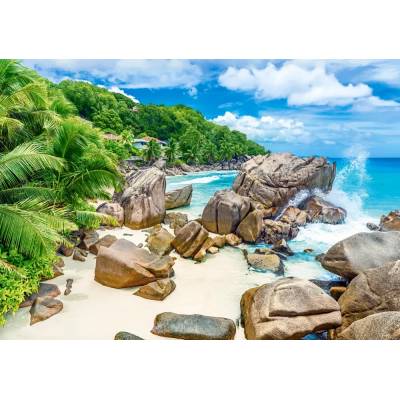Castorland - Puzzle La Digue Island, Seychelles - 500 piese