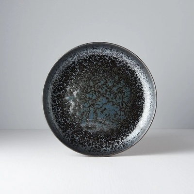 MIJ Kulatý talíř s vysokým okrajem Black Pearl 22 x 4,5 cm