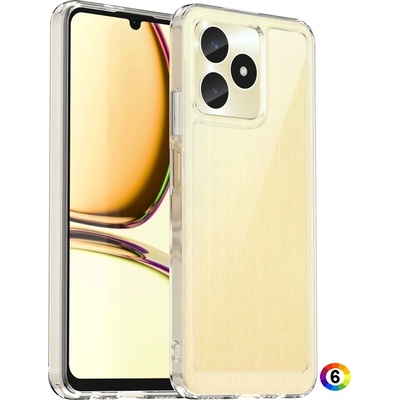 realme C51 Силиконов Калъф Transparent TPU и Протектор