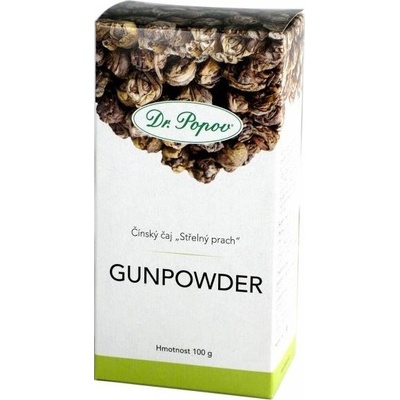 Dr.Popov Gunpowder atraktivní čínský zelený čaj 100 g