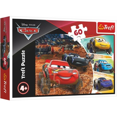 Trefl Disney Cars 3/McQueen s priateľmi 33x22cm 60 dielov