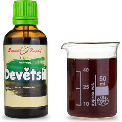 Bylinné kapky Deväťsil bylinné kvapky tinktúra 50 ml