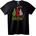 NOONEBRAND Тениска Коледен екип каре - 2XL, Black