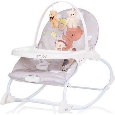 Chipolino houpací křesílko Enjoy - medvídek