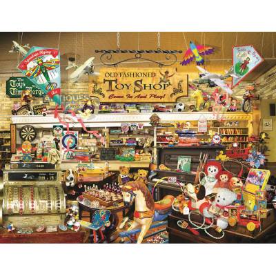SunsOut - Puzzle Lori Schory - An Old Fashioned Toy Shop XXL - 1 000 piese