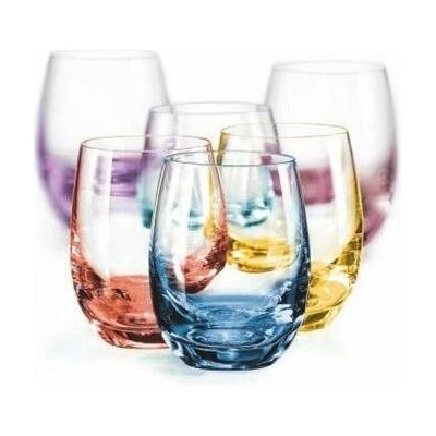 Bohemia Crystal Sada sklenic na pálenku SPECTRUM 6 x 60 ml