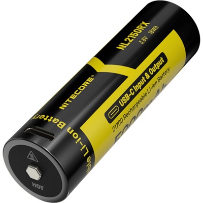 Nitecore 21700 5000mAh 3,6V USB-C NL2150RX