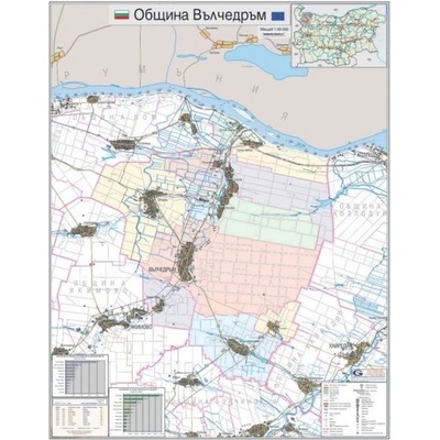 Mapmedia Карта на община Вълчедръм