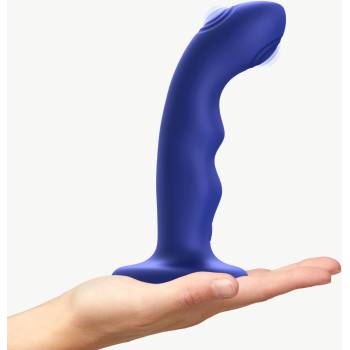 Image 1 of Strap On Me Tapping Dildo Wave Night Blue