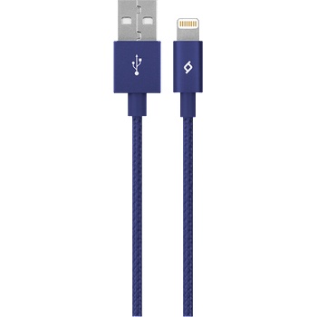 Ttec Кабел MFI AlumiCable Lightning Charge/Data Cable - Син, 116246