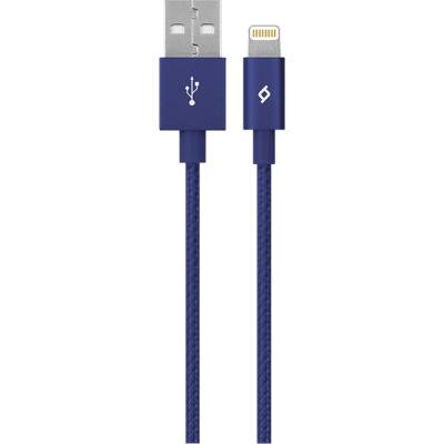 Ttec Кабел MFI AlumiCable Lightning Charge/Data Cable - Син, 116246