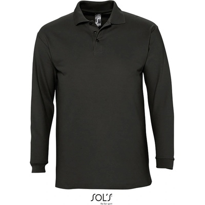 Sol´s Collection polokošile Winter II zesílená dlouhý rukáv COT25135300201-black