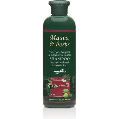 Anemos Chios šampon pro suché – barvené nebo lámavé vlasy s mastichou 300 ml