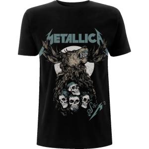 NNM мъжка тениска Metallica - S&M2 Skulls - Black - RTMTLTSBS&M