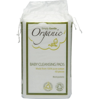 Simply Gentle dětské vatové tampóny BIO 60 ks