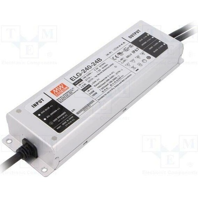 MEAN WELL ELG-240-24B Napájecí zdroj: spínaný; LED; 240W; 24VDC; 10A; 100÷305VAC; IP67