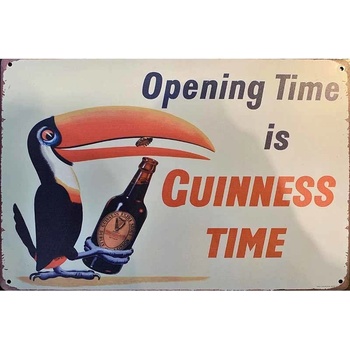 Ceduľa Guinness Time
