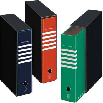 Класьор в кутия Pigna Monocromo 8 cm Червен (1301098-07)