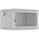 Lanberg rack cabinet 19" wall-mount 6U/600x450 with perforated door grey (flat pack) (WF01-6406-23S)