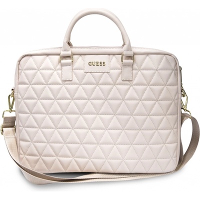 GUESS Quilted 15" 3700740469316 eiko koža ružová